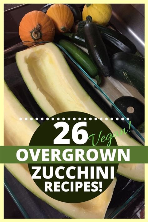 how to cook overgrown zucchini.